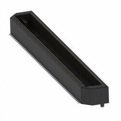 120 Position Connector Header, Outer Shroud Contacts Surface Mount Gold - Samtec Inc.