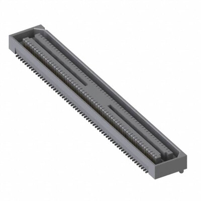 120 Position Connector Receptacle, Center Strip Contacts Surface Mount Gold - 1