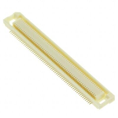 120 Position Connector Receptacle, Center Strip Contacts Surface Mount Gold - 1