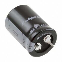 120 µF 450 V Aluminum Electrolytic Capacitors Radial, Can - Snap-In 2000 Hrs @ 105°C - Rubycon