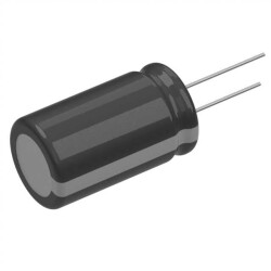1200 µF 16 V Aluminum Electrolytic Capacitors Radial, Can 6000 Hrs @ 105°C - Rubycon