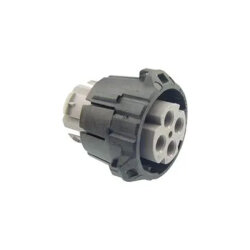 4 Position Circular Connector Plug Housing Free Hanging (In-Line) Coupling Nut - ITT Cannon, LLC