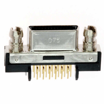26 Position Receptacle Connector Panel Mount, Through Hole Solder - 1