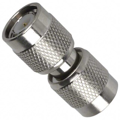 Adapter Coaxial Connector TNC Plug, Male Pin To TNC Plug, Male Pin 50 Ohms - 1