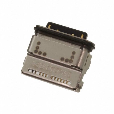 USB-C (USB TYPE-C) USB 3.2 Gen 2 (USB 3.1 Gen 2, Superspeed + (USB 3.1)) Receptacle Connector 24 Position Surface Mount, Right Angle; Through Hole - 2