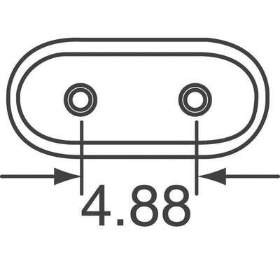 12MHz ±30ppm Crystal 12pF 40 Ohms HC-49/US - 4