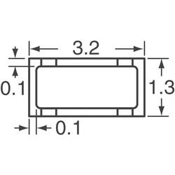 12MHz Ceramic Resonator Built in Capacitor 33pF ±0.2% 30 Ohms -20°C ~ 80°C Surface Mount - 2