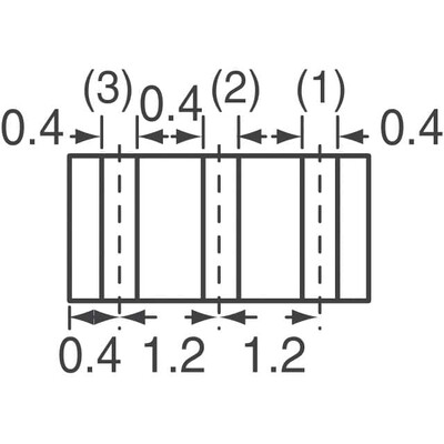 12MHz Ceramic Resonator Built in Capacitor 33pF ±0.2% 30 Ohms -20°C ~ 80°C Surface Mount - 4