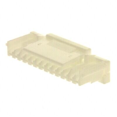 13 Rectangular Connectors - Housings Receptacle Natural 0.059