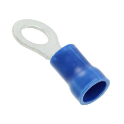 Ring Terminal Connector Circular 14-16 AWG Crimp - TE Connectivity AMP Connectors
