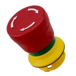 Configurable Switch Body E-Stop, Round Non-Illuminated - RAFI USA
