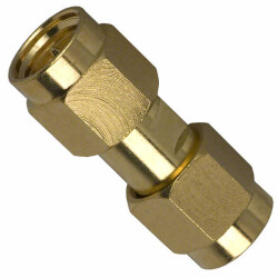 Adapter Coaxial Connector SMA Plug, Male Pin To SMA Plug, Male Pin 50 Ohms - Amphenol RF