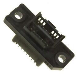 14 Connector Blindmate, Fixed, Non-Gendered Panel Mount Black Mini-Drawer - 1