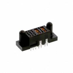 14 Connector Receptacle, Female Sockets and Blade Sockets Through Hole Blade Power - Amphenol ICC (FCI)