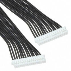14 Position Cable Assembly Rectangular Socket to Socket 0.328' (100.00mm, 3.94