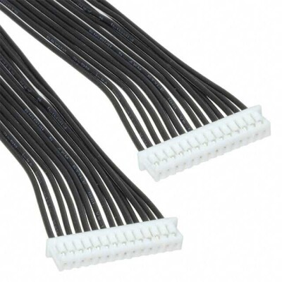 14 Position Cable Assembly Rectangular Socket to Socket 0.328' (100.00mm, 3.94