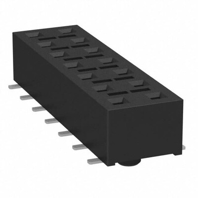 14 Position Receptacle Connector Surface Mount - 1