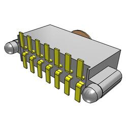 14 Position Receptacle Connector Surface Mount - Samtec Inc. (1)