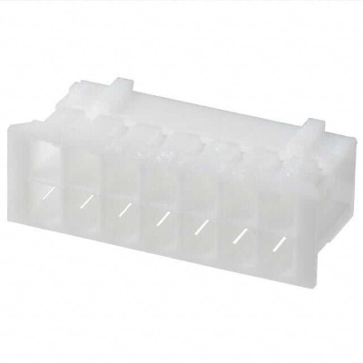 14 Position Rectangular Housing Connector Receptacle Natural 0.079