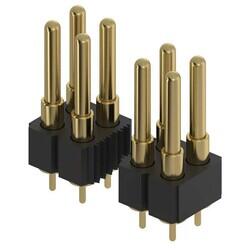 14 Position Spring Piston Connector Through Hole - Mill-Max Manufacturing Corp.