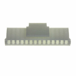 14 Rectangular Connectors - Housings Receptacle Natural 0.079
