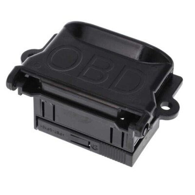 Black, Cover Assembly, PBT GF15, -40 – 150 °C [-40 – 302 °F], Junior Power Timer - 1