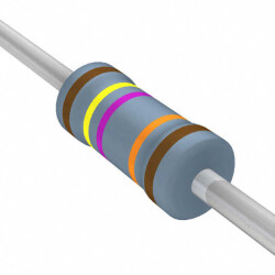 147 kOhms ±1% 0.25W, 1/4W Through Hole Resistor Axial Metal Film - YAGEO