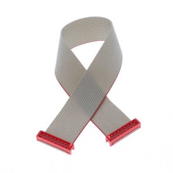 16 Position Cable Assembly Rectangular Plug to Plug 0.820' (250.00mm, 9.84