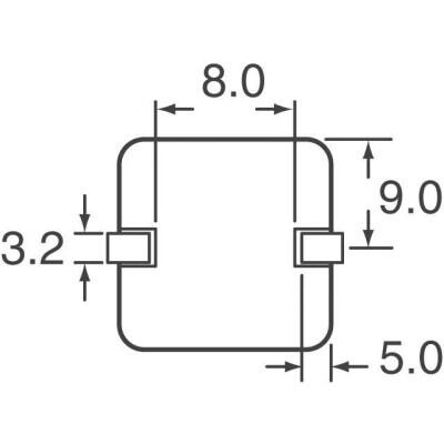15 µH Shielded Drum Core, Wirewound Inductor 14 A 9mOhm Nonstandard - 3