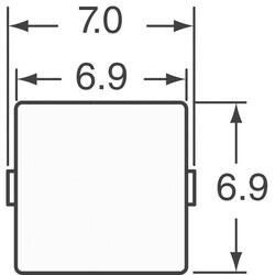 1.5 µH Shielded Wirewound Inductor 11 A 6.6mOhm Nonstandard - 3