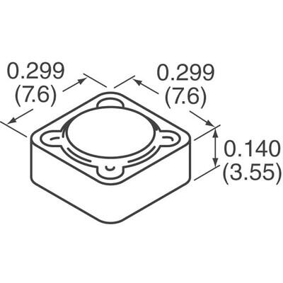 1.5 µH Shielded Wirewound Inductor 4.67 A 13mOhm Nonstandard - 2