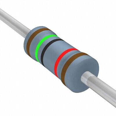 15 kOhms ±1% 0.25W, 1/4W Through Hole Resistor Axial Metal Film - 1