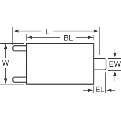 15 mF (EDLC) Supercapacitor 5.5 V BZ05, 3 Lead 250mOhm 1000 Hrs @ 70°C - 2