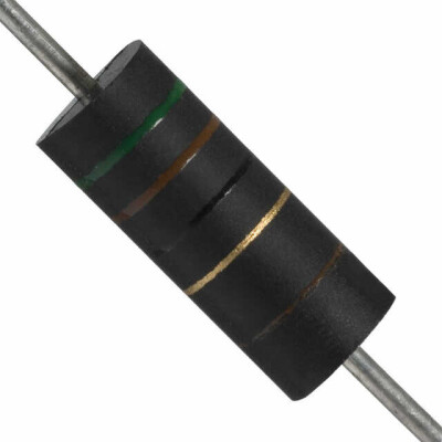 15 Ohms ±1% 2W Through Hole Resistor Axial Wirewound - 2