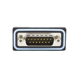 15 Position D-Sub Plug, Male Pins Connector - 1