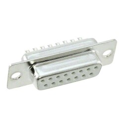 15 Position D-Sub Receptacle, Female Sockets Connector - Assmann WSW Components