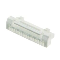 15 Rectangular Connectors - Housings Plug Natural 0.049