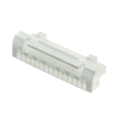 15 Rectangular Connectors - Housings Plug Natural 0.049