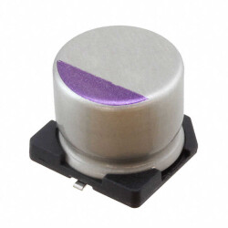 15 µF 100 V Aluminum - Polymer Capacitors Radial, Can - SMD 40mOhm 1000 Hrs @ 125°C - 1