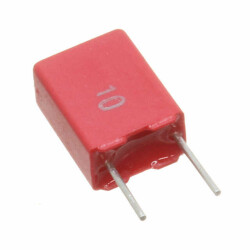 1.5 µF Film Capacitor 30V 50V Polyester, Polyethylene Terephthalate (PET), Metallized Radial - WIMA