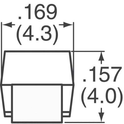 150 µF Molded Tantalum Polymer Capacitor 10 V 2917 (7343 Metric) 15mOhm @ 100kHz - 2