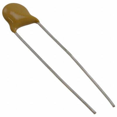 1500 pF ±10% 1000V (1kV) Ceramic Capacitor Y5P (B) Radial, Disc - 1