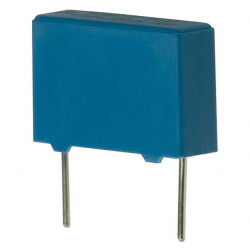 1500 pF Film Capacitor 600V 1600V (1.6kV) Polypropylene (PP), Metallized Radial - TDK