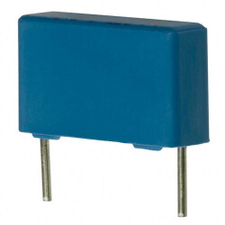 1500 pF Film Capacitor 700V 2000V (2kV) Polypropylene (PP), Metallized Radial - TDK