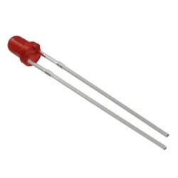 Red 640nm LED Indication - Discrete 2.2V Radial - Würth Elektronik