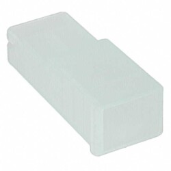 1 Position Housing Connector Female, Receptacle Natural 0.250