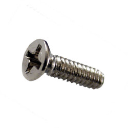 #6-32 Flat Head Machine Screw Phillips Drive - Hammond Manufacturing