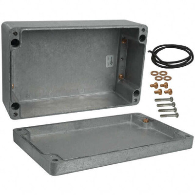 Box Thick Wall Aluminum Unpainted Cover Included 10.236