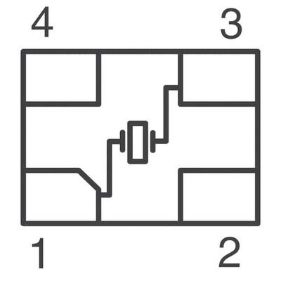 16 MHz ±15ppm Crystal 8pF 80 Ohms 4-SMD, No Lead - 4