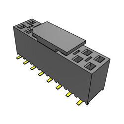 16 Position Receptacle, Bottom Entry Connector Surface Mount - Samtec Inc.